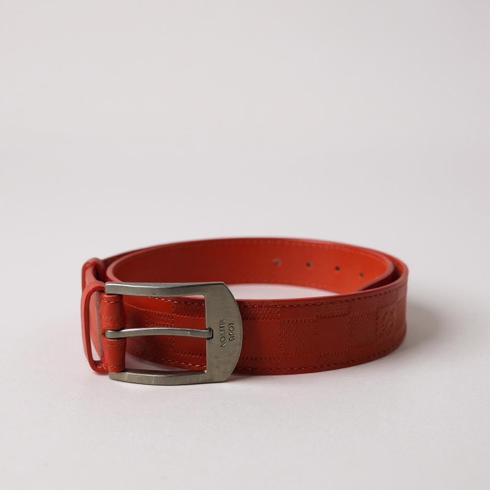 Louis Vuitton Red Leather Bag